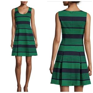 NWT Halston Heritage ponte fit-and-flare dress